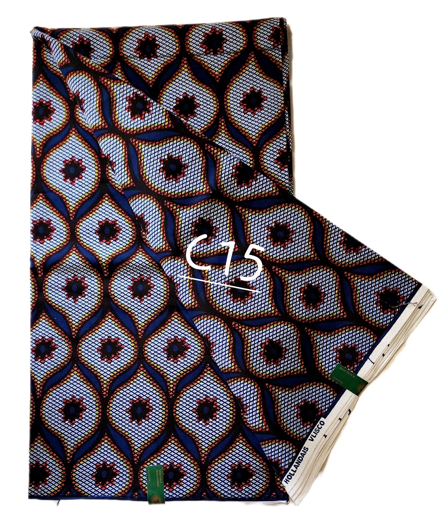 Dutch wax: Classic African fabrics ( 6 yards)