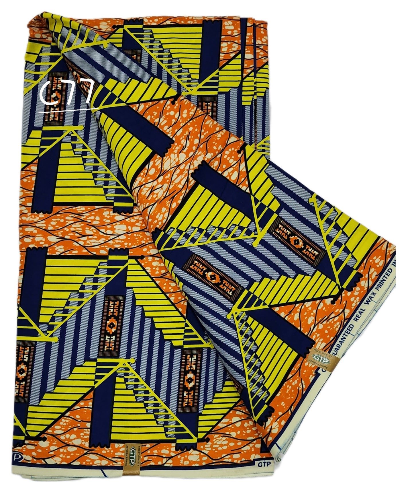 Veritable wax: Classic African fabric (6 yards)