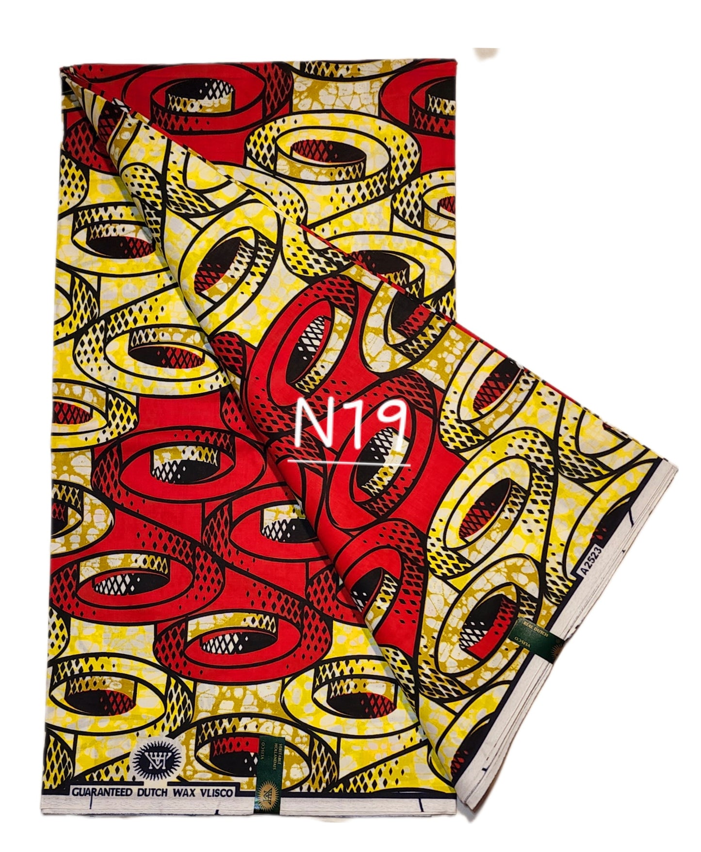Veritable wax:Classic African fabric (6 yards)