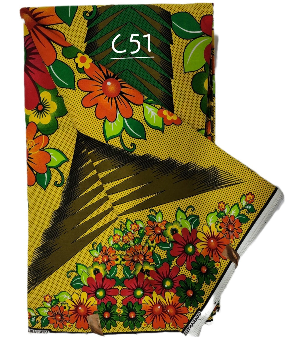 Hitarget: Exotic African fabrics (6 yards)
