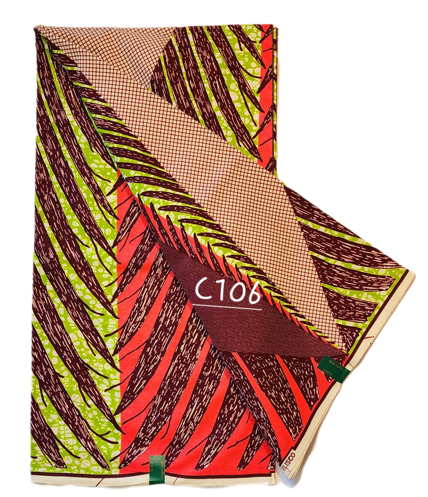 Veritable wax:Unique African fabric:(6 yards)