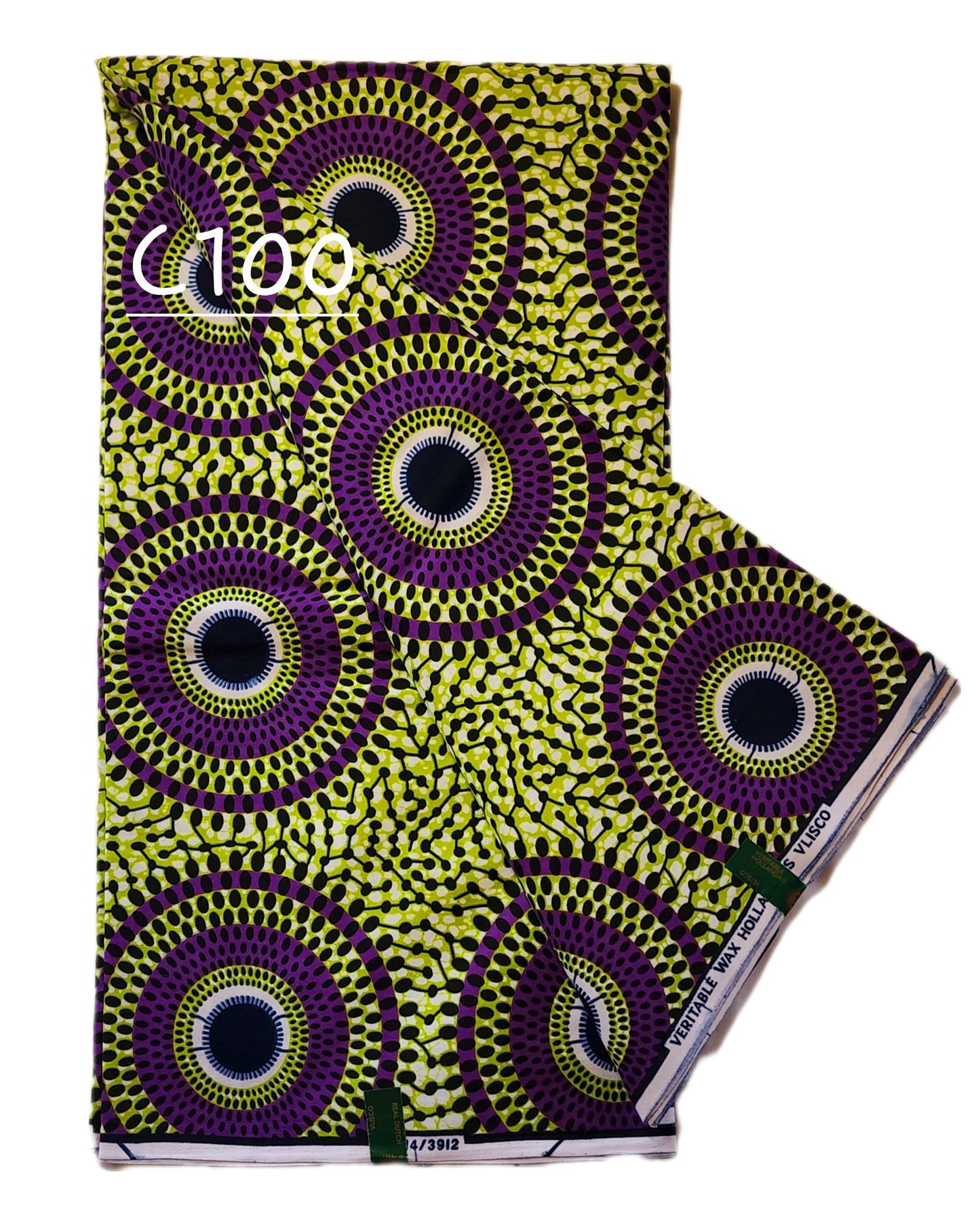 Veritable wax: Unique African fabric ( 6 yards)