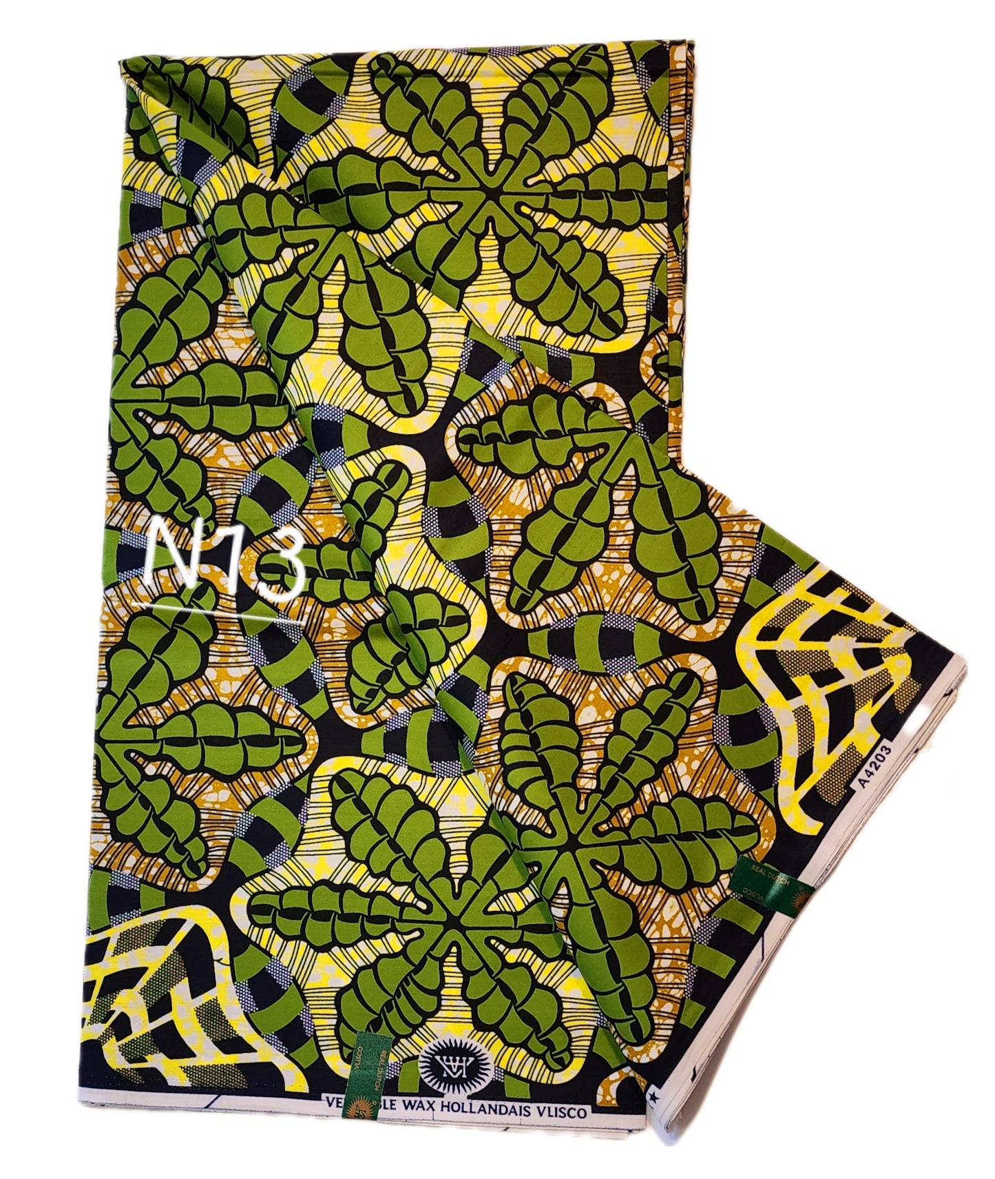 Veritable wax: Unique African fabric (6 yards)