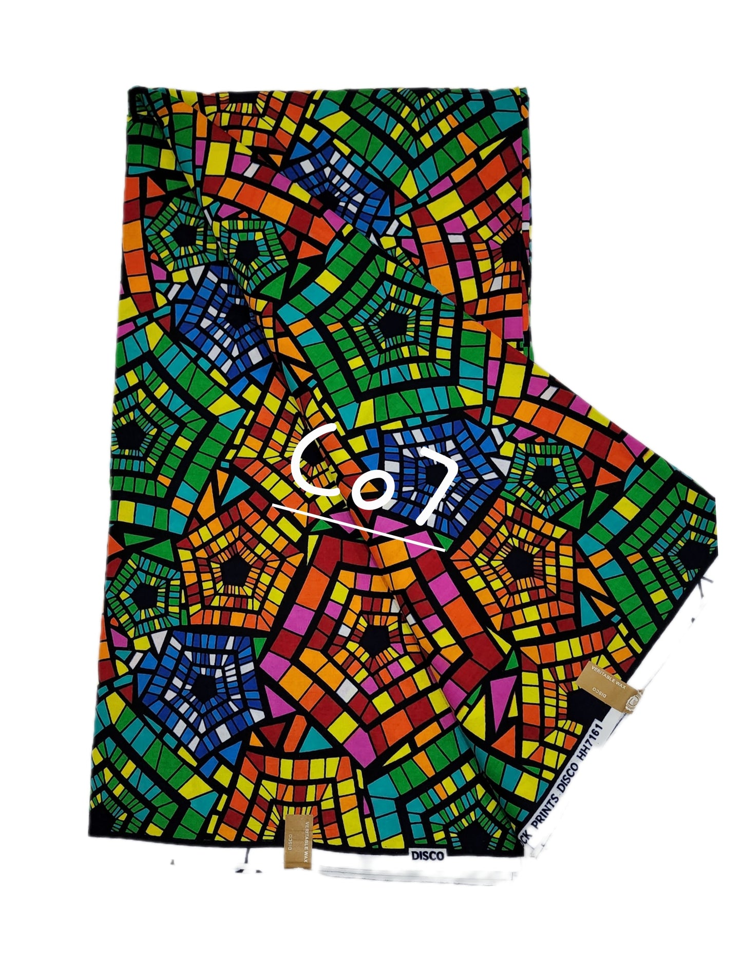 Dutch kente wax: Classic African fabrics ( 6 yards)