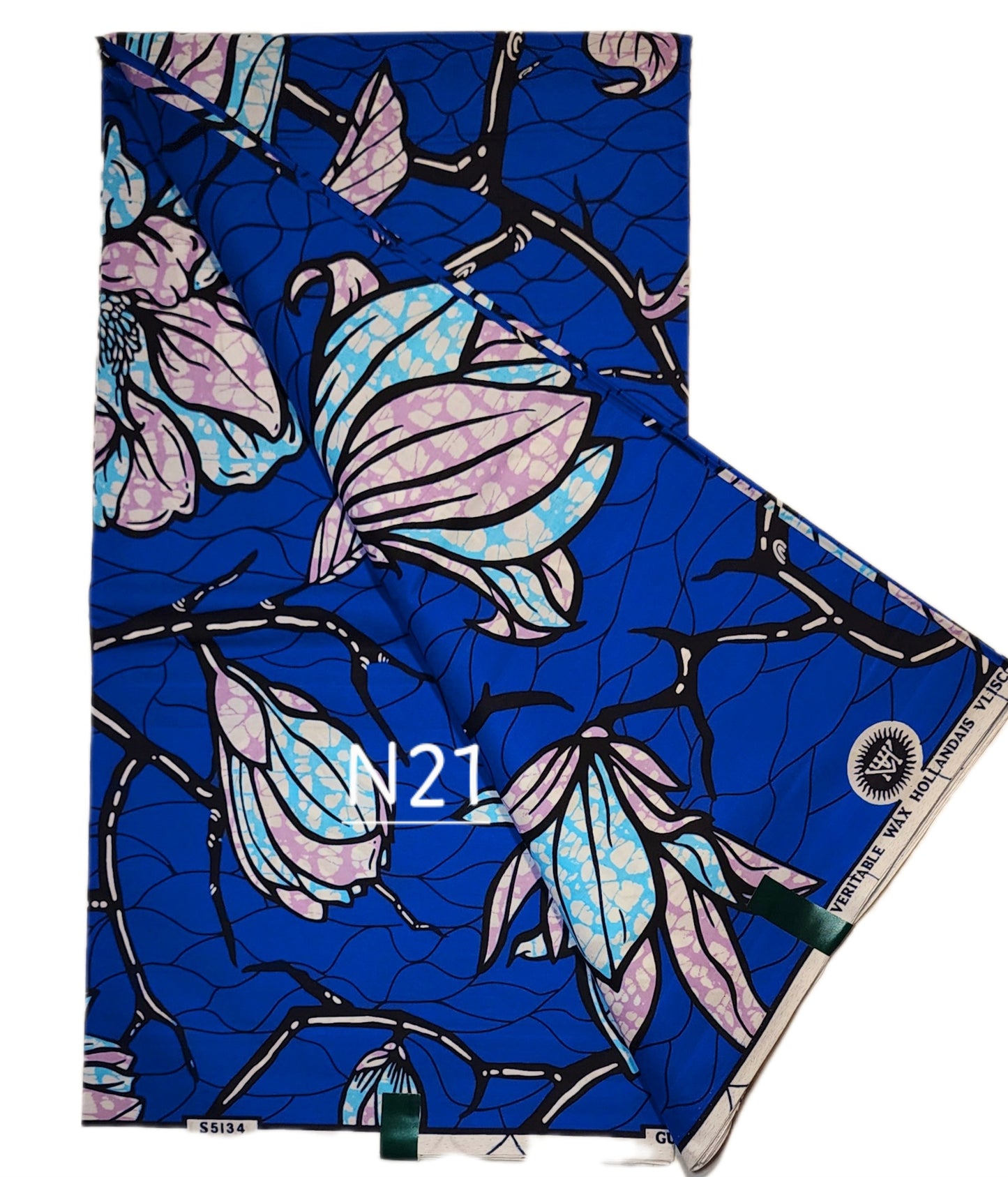 Veritable wax: Unique African fabric ( 6 yards)