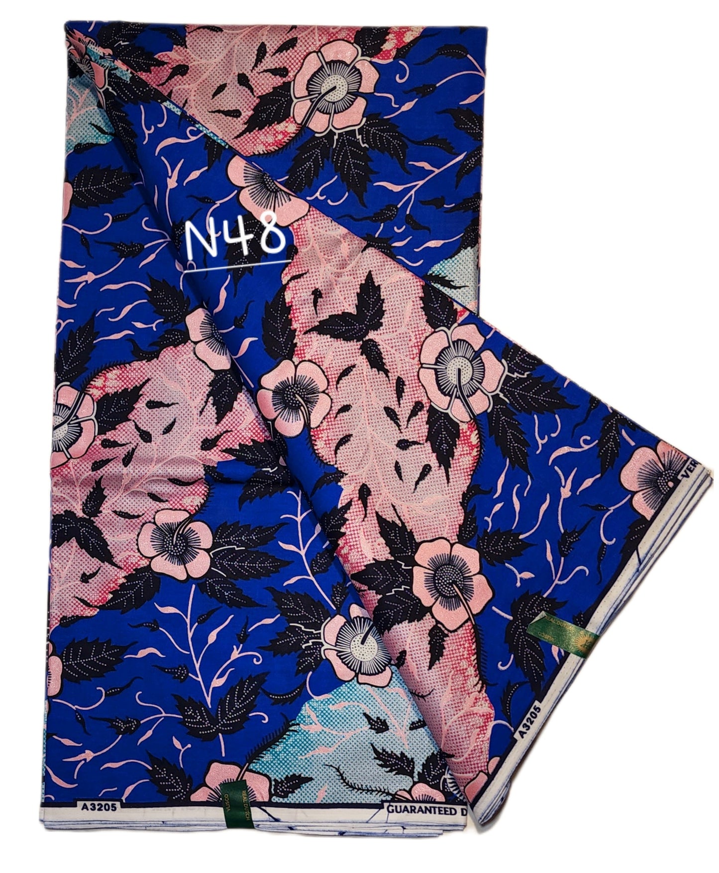 Veritable wax: Classic African fabric ( 6 yards)