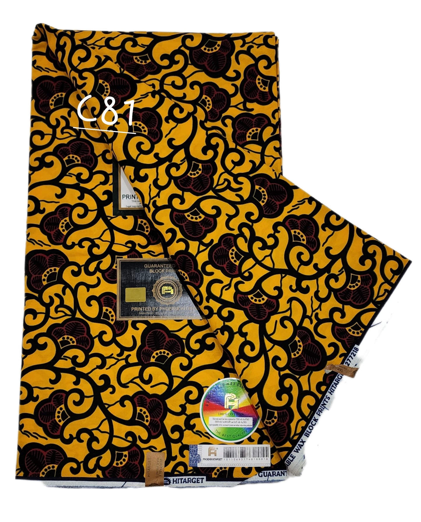 Hitarget: Exotic African fabric ( 6 yards)