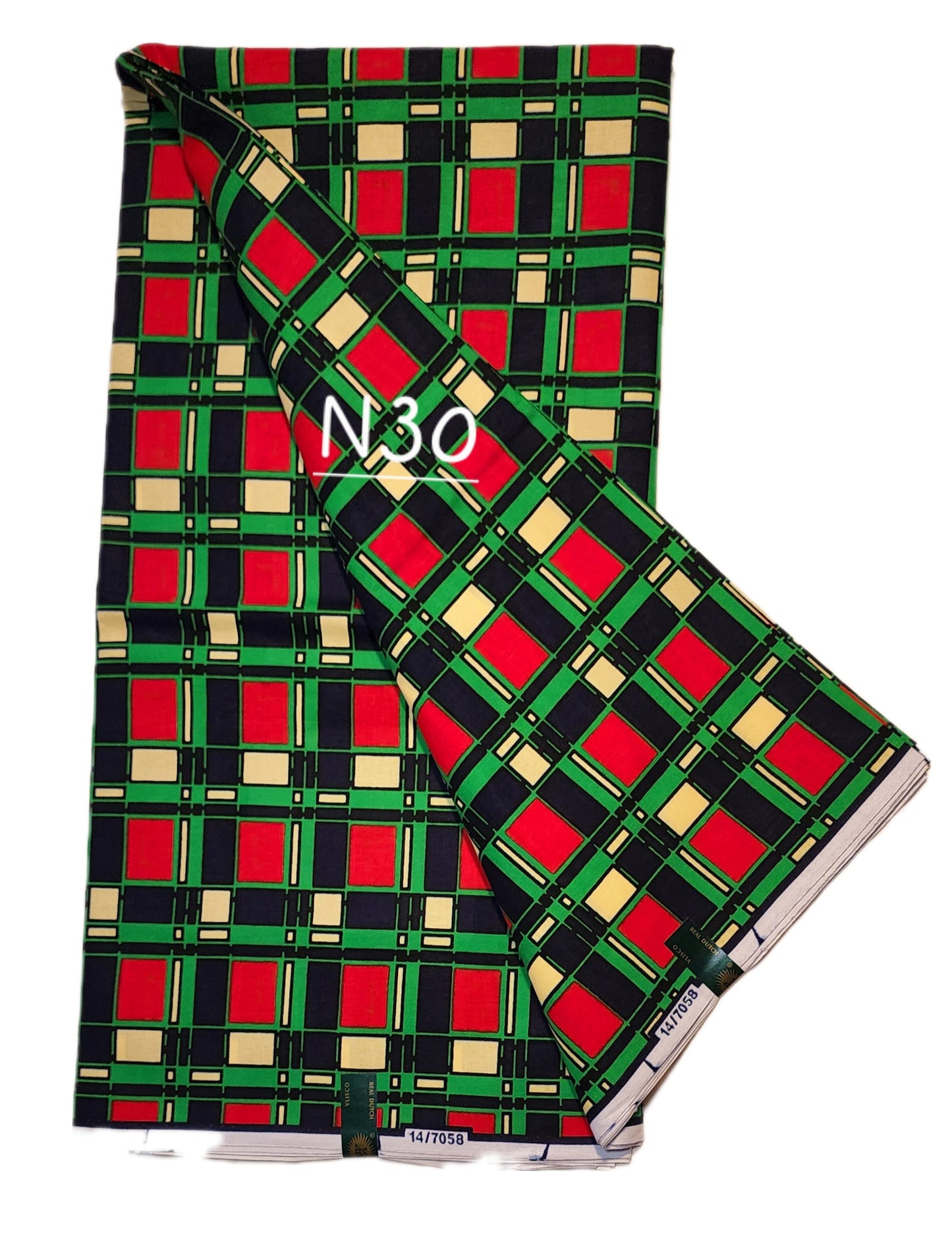 Veritable wax: Unique African fabric (6 yards)