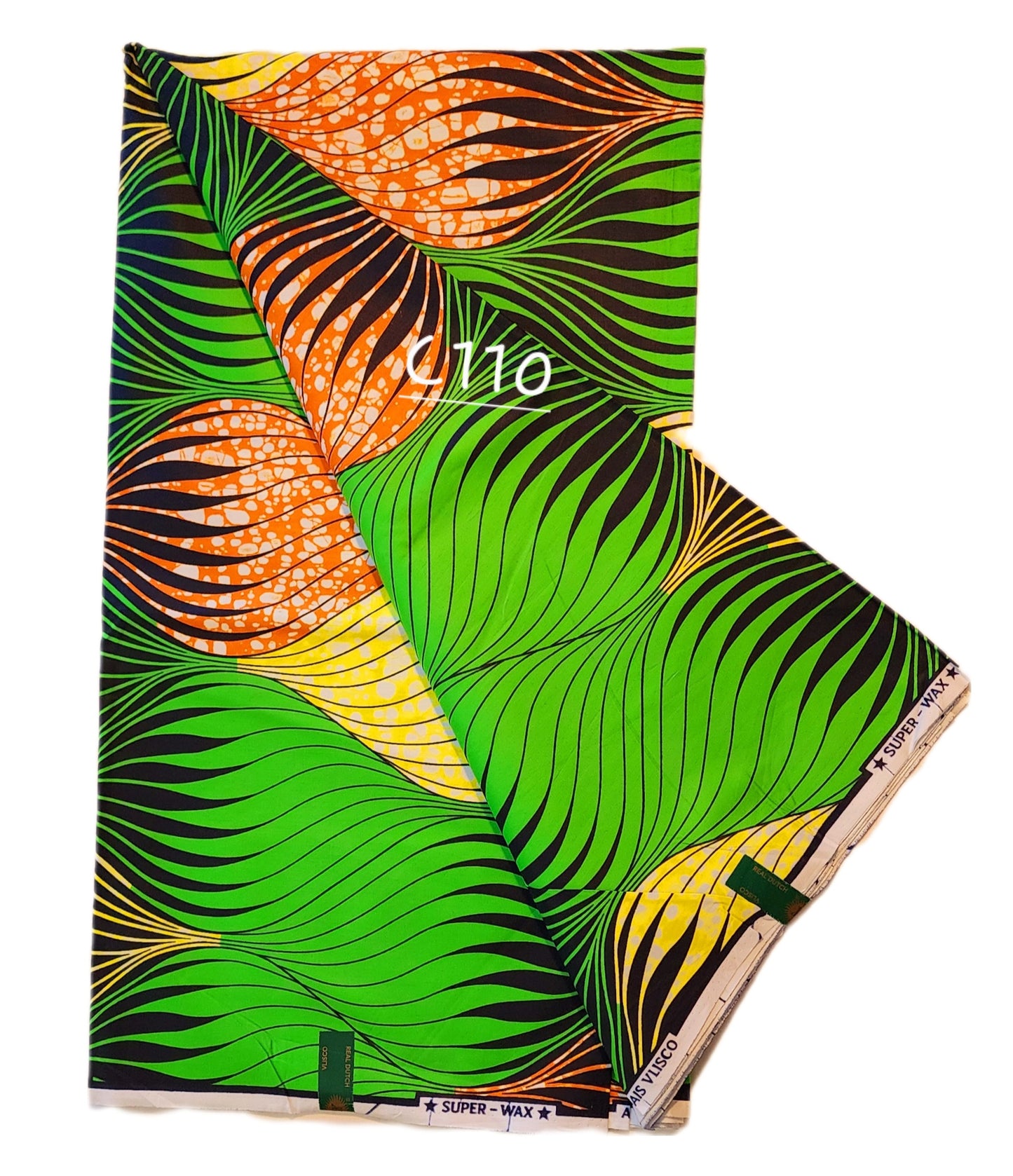 Veritable wax: Classic African fabric ( 6 yards) Ankara