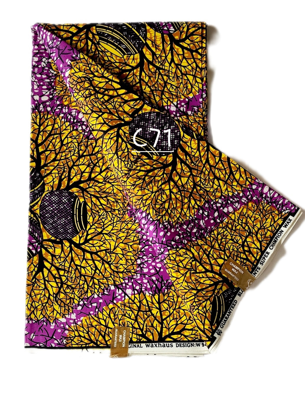 Champion wax: Classic African fabrics ( 6 yards)