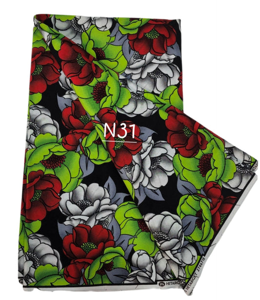 Hitarget:Exotic African fabric (6 yards)
