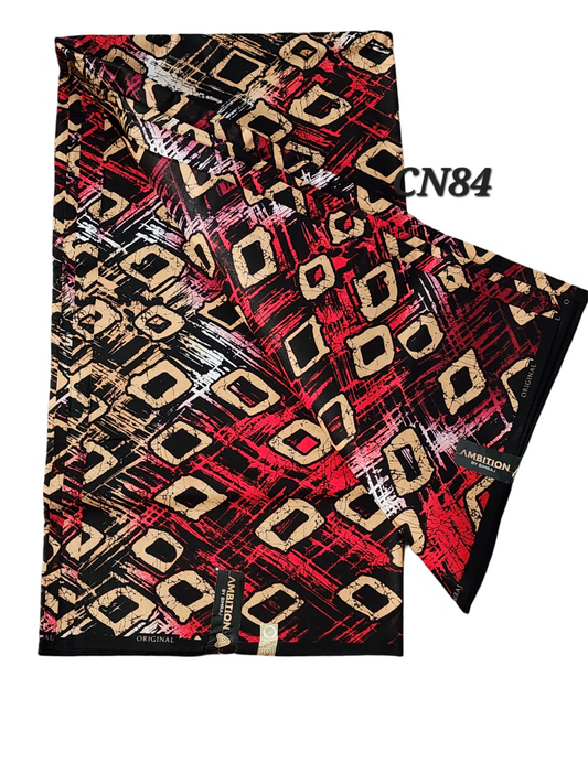 Ambition: Unique African fabrics ( 6 yards)