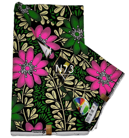 Hitarget: Exotic African fabric ( 6 yards)