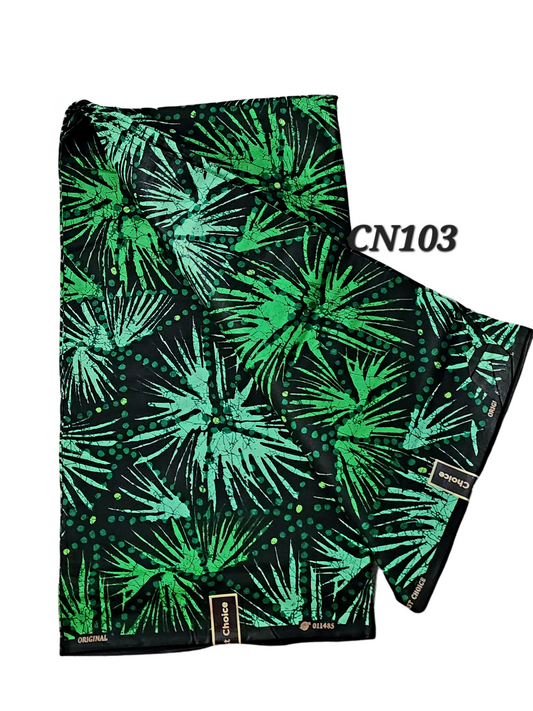 First Choice: Unique African fabrics ( 6 yards)