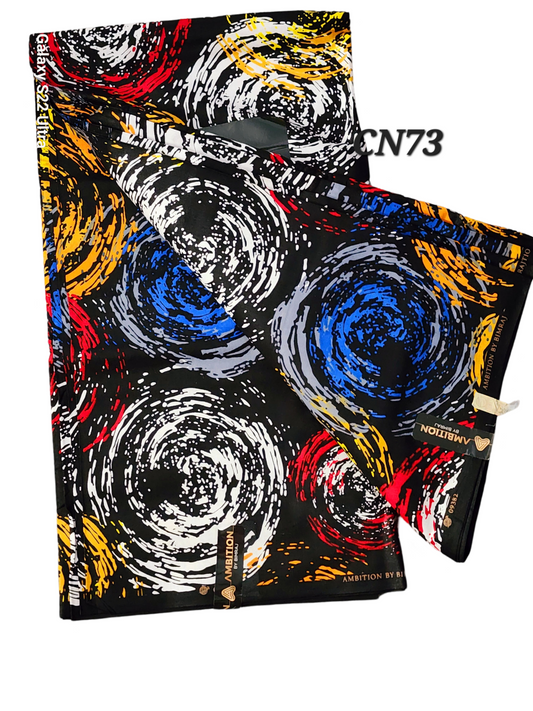 Ambition:Unique African fabrics ( 6 yards)