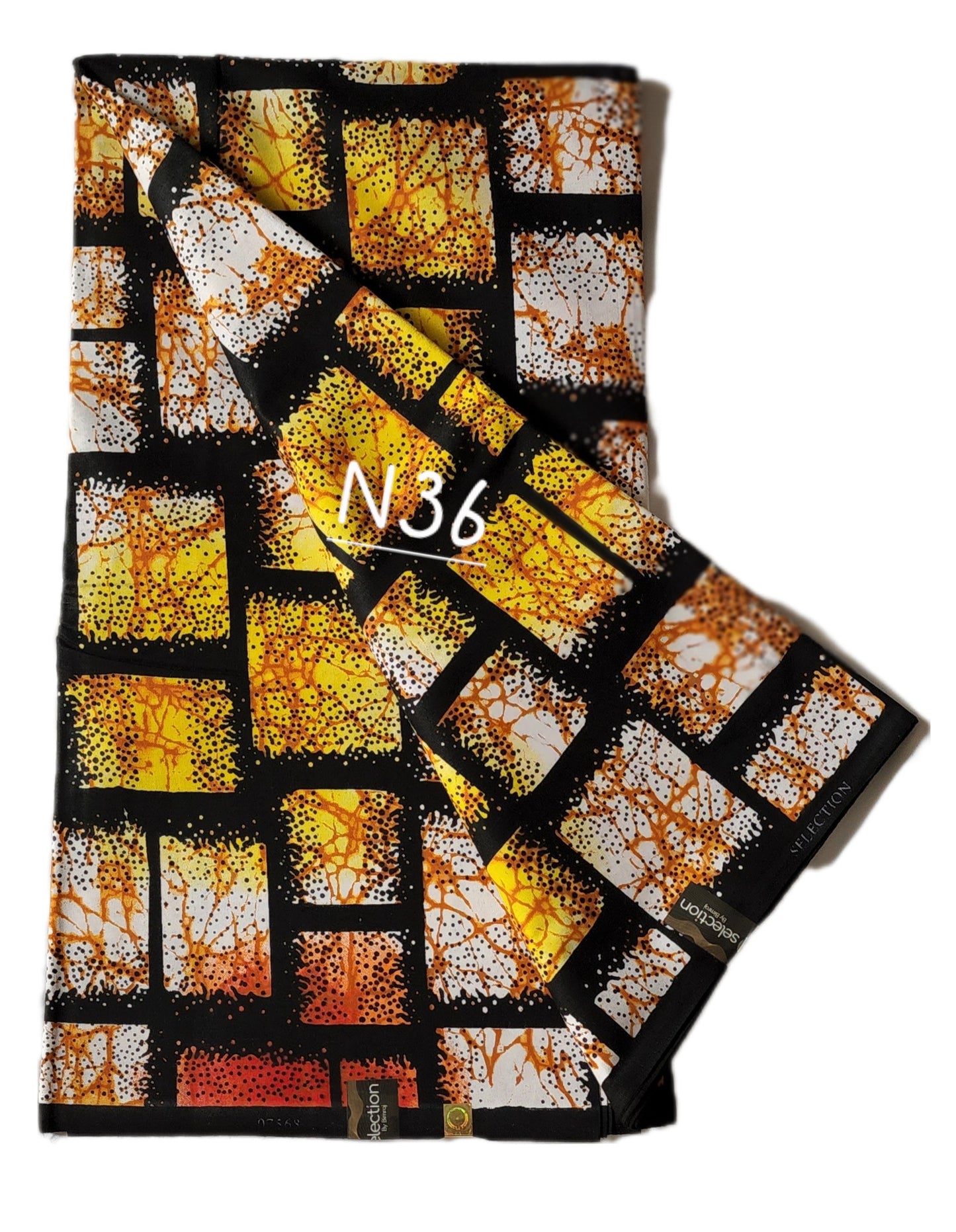 Selection: Classic African fabric ( 6 yards)