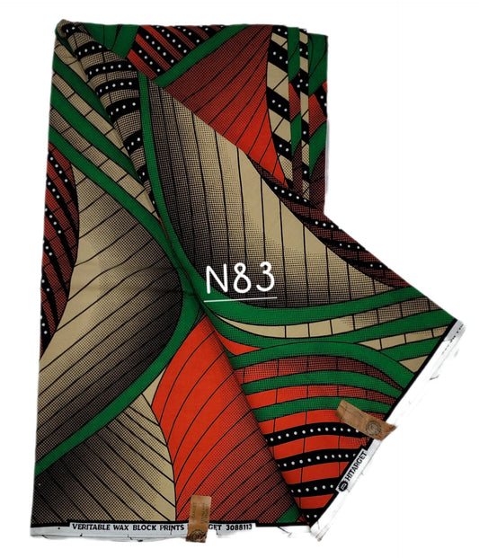 Hitarget: Exotic African fabric ( 6 yards)