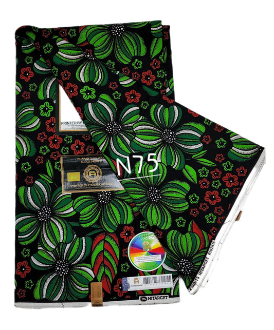 Hitarget: Exotic African fabric ( 6 yards)