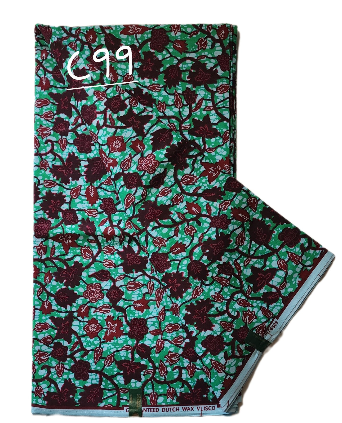 Veritable wax: Unique African fabric (6 yards)