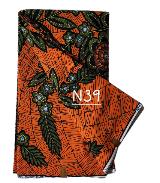 Hitarget: Exotic African fabric ( 6 yards)