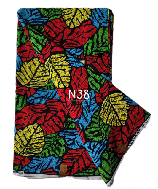 Hitarget: Exotic African fabric ( 6 yards)