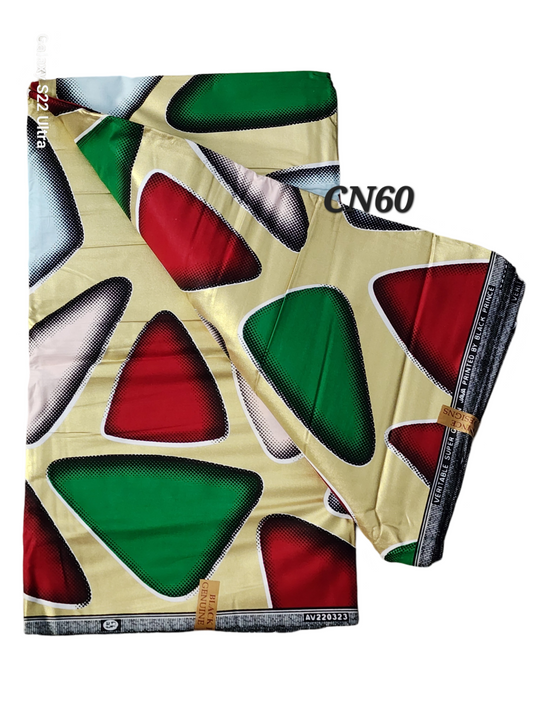 JAVA: Exotic African fabrics ( 6 yards)