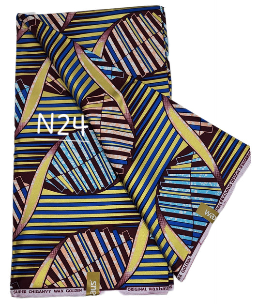 Chiganvy:Exotic African fabric(6 yards)