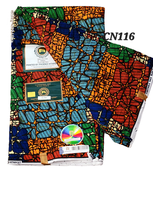 Hitarget: Exotic African fabrics (6 yards)