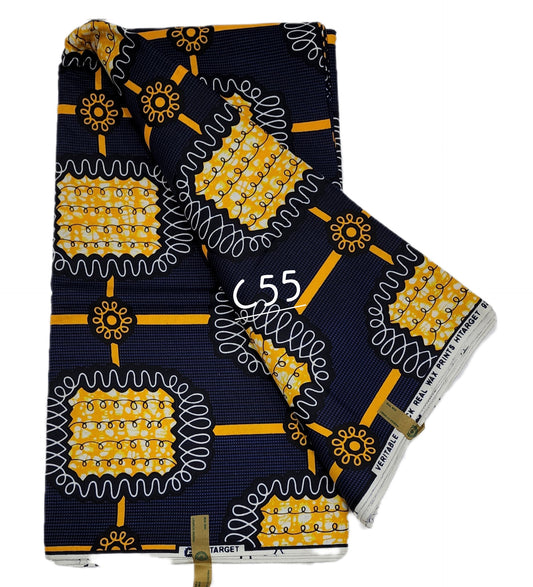 Hitarget Exotic African fabrics ( 6 yards)