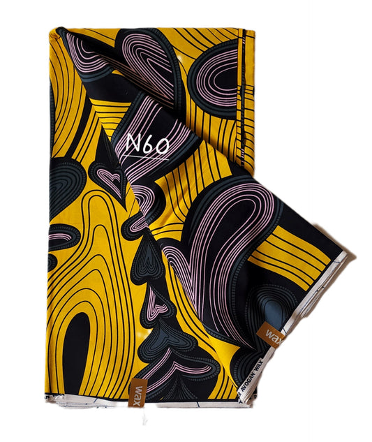 Avogan: Classic African fabric ( 6 yards)