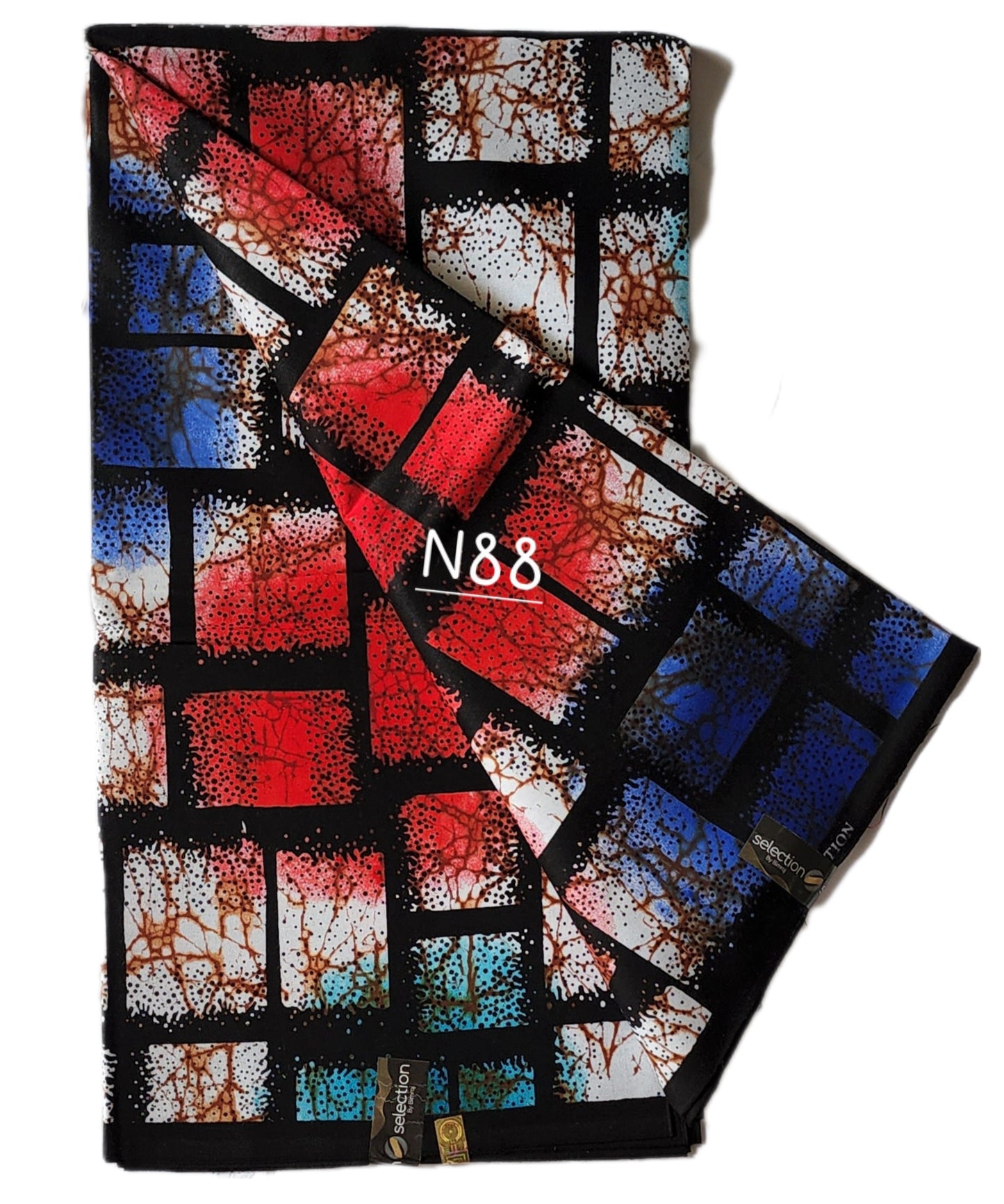 Selection: Classic African fabric ( 6 yards)