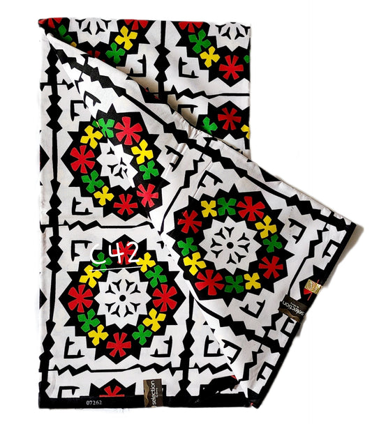 Selection: Classic African fabrics ( 6 yards)