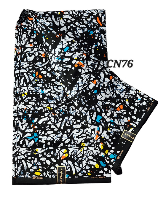 First Choice: Unique African fabrics ( 6 yards)